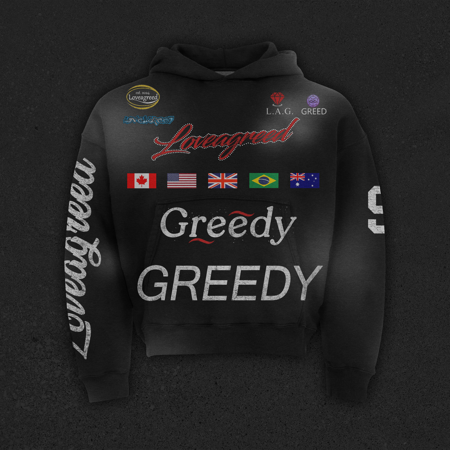 "INTERNATIONAL" Hoodie
