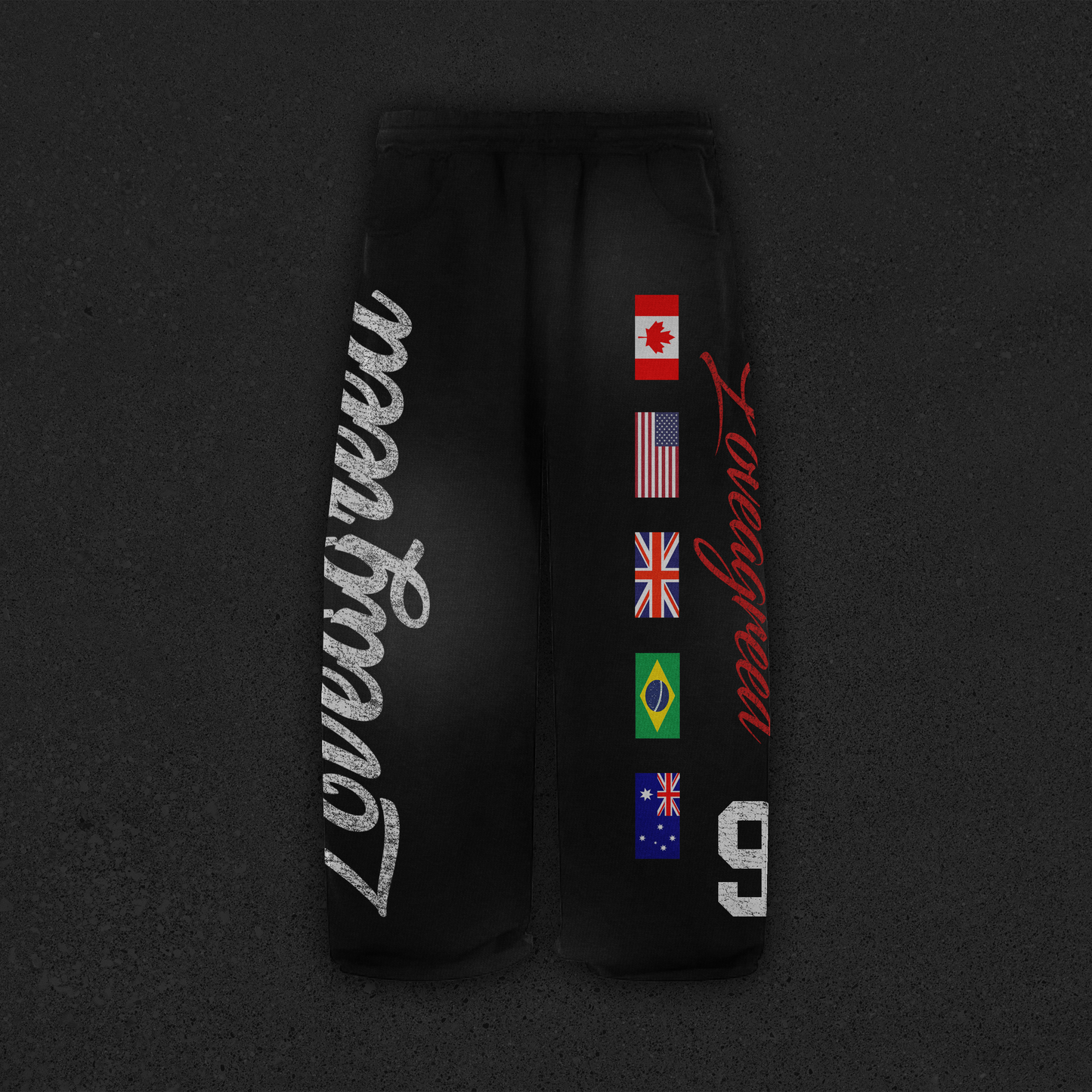 "INTERNATIONAL" Sweats