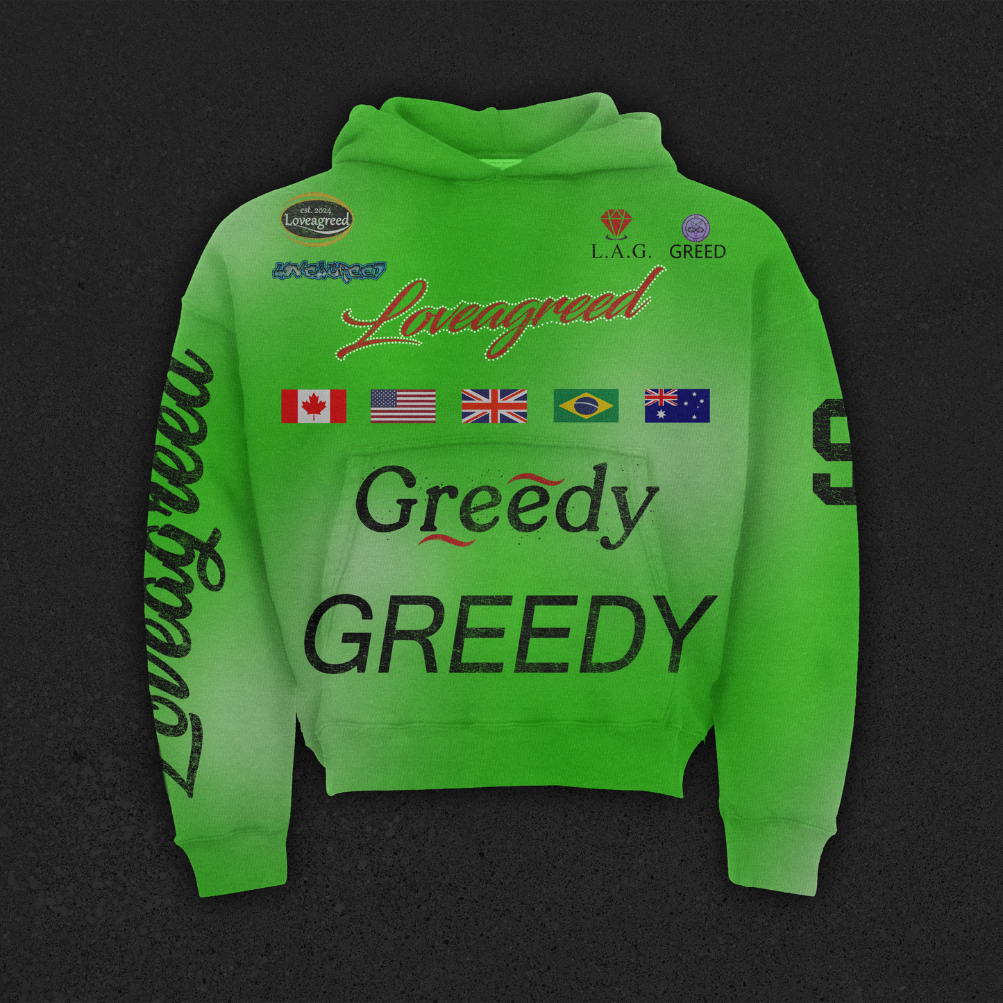 "INTERNATIONAL" Hoodie