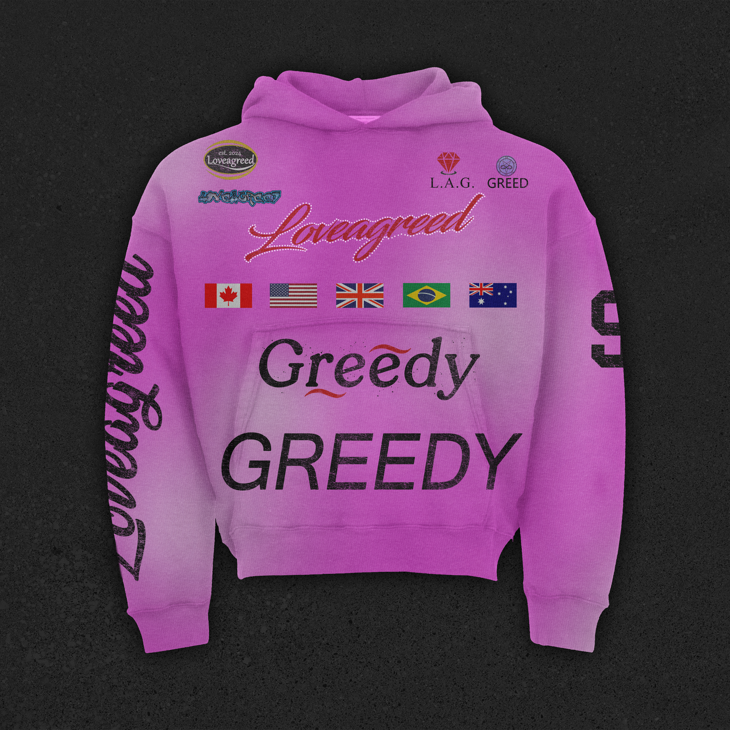 "INTERNATIONAL" Hoodie