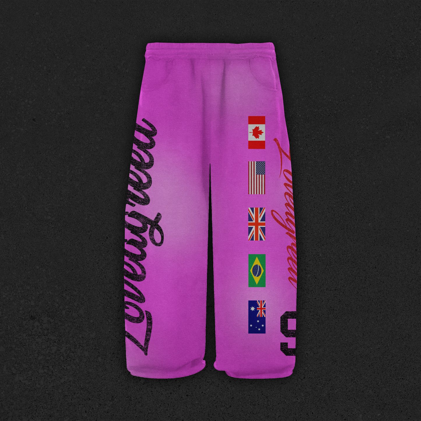 "INTERNATIONAL" Sweats